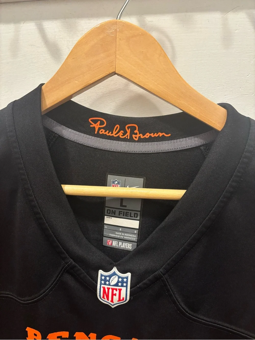 Nike Cincinnati Bengals #2 Black & Orange Jersey